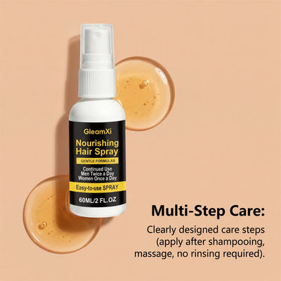 Nourishing hair care spray daily grooming