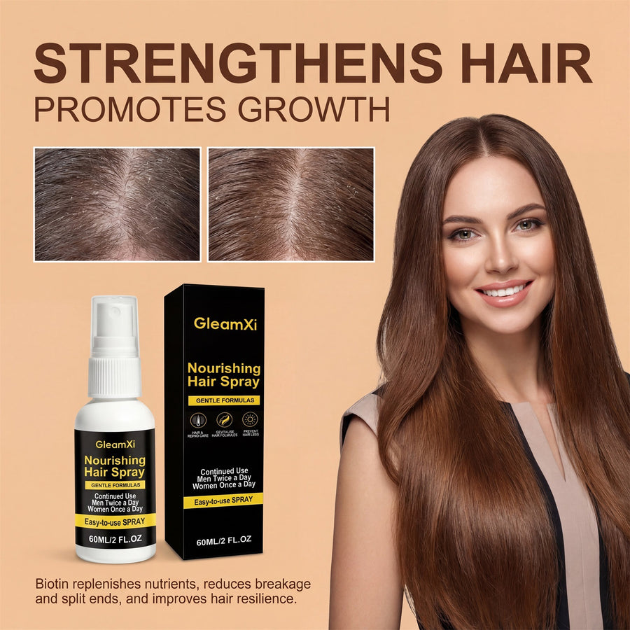 Nourishing hair care spray daily grooming