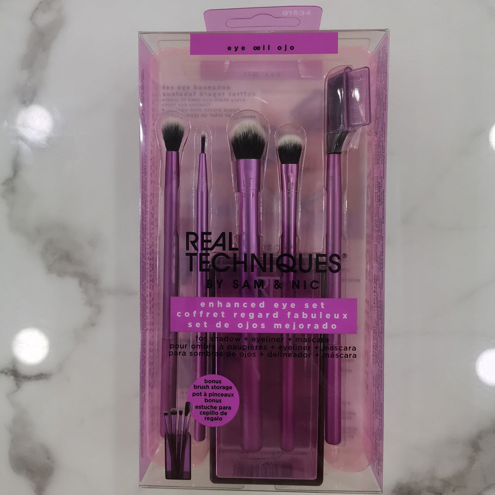 5 piece makeup brush set beauty tools