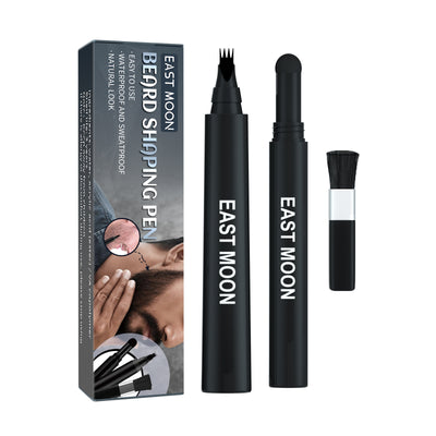 Beard filling pen 3-in-1 grooming tool