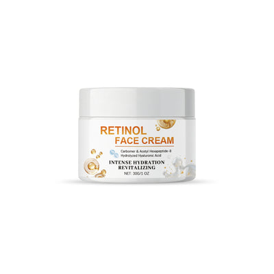 Retinol skincare cream facial care