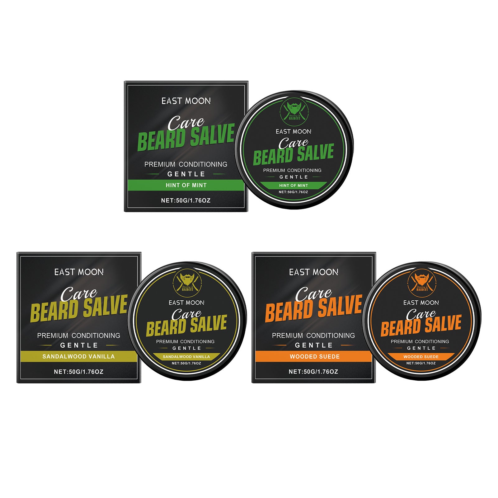 Men's beard care cream daily grooming