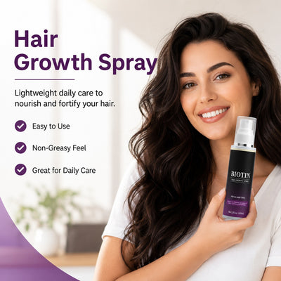 Biotin hair care spray daily grooming