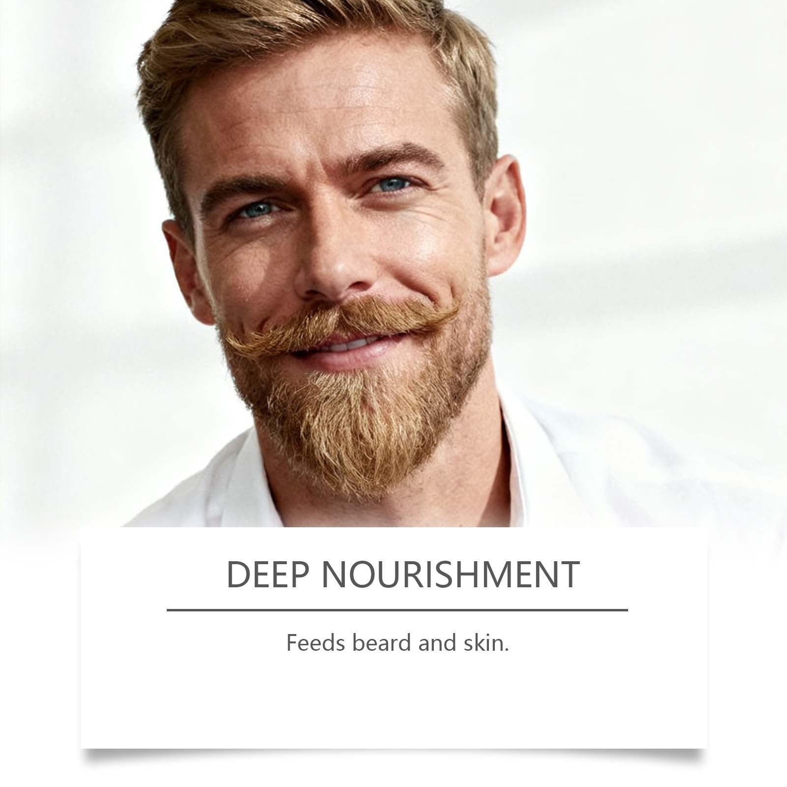 Men's beard balm moisturizing grooming
