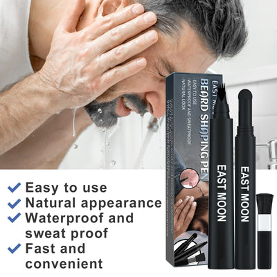 Beard filling pen 3-in-1 grooming tool