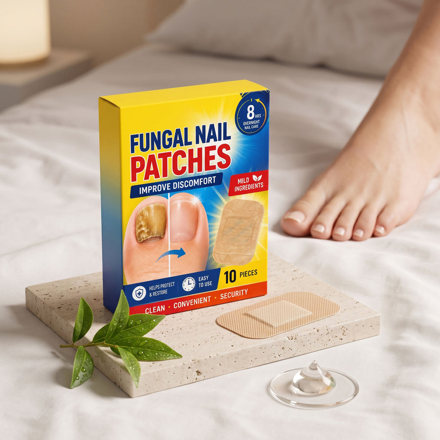 Nail care patches for daily nail grooming