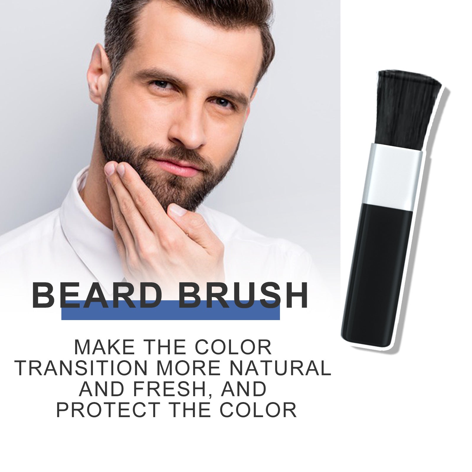 Beard filling pen 3-in-1 grooming tool
