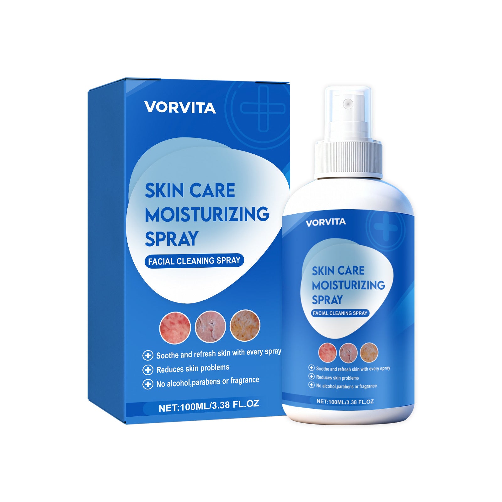 Skincare cleansing mist facial care spray