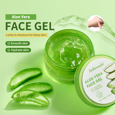 Aloe vera skincare set toner and lotion