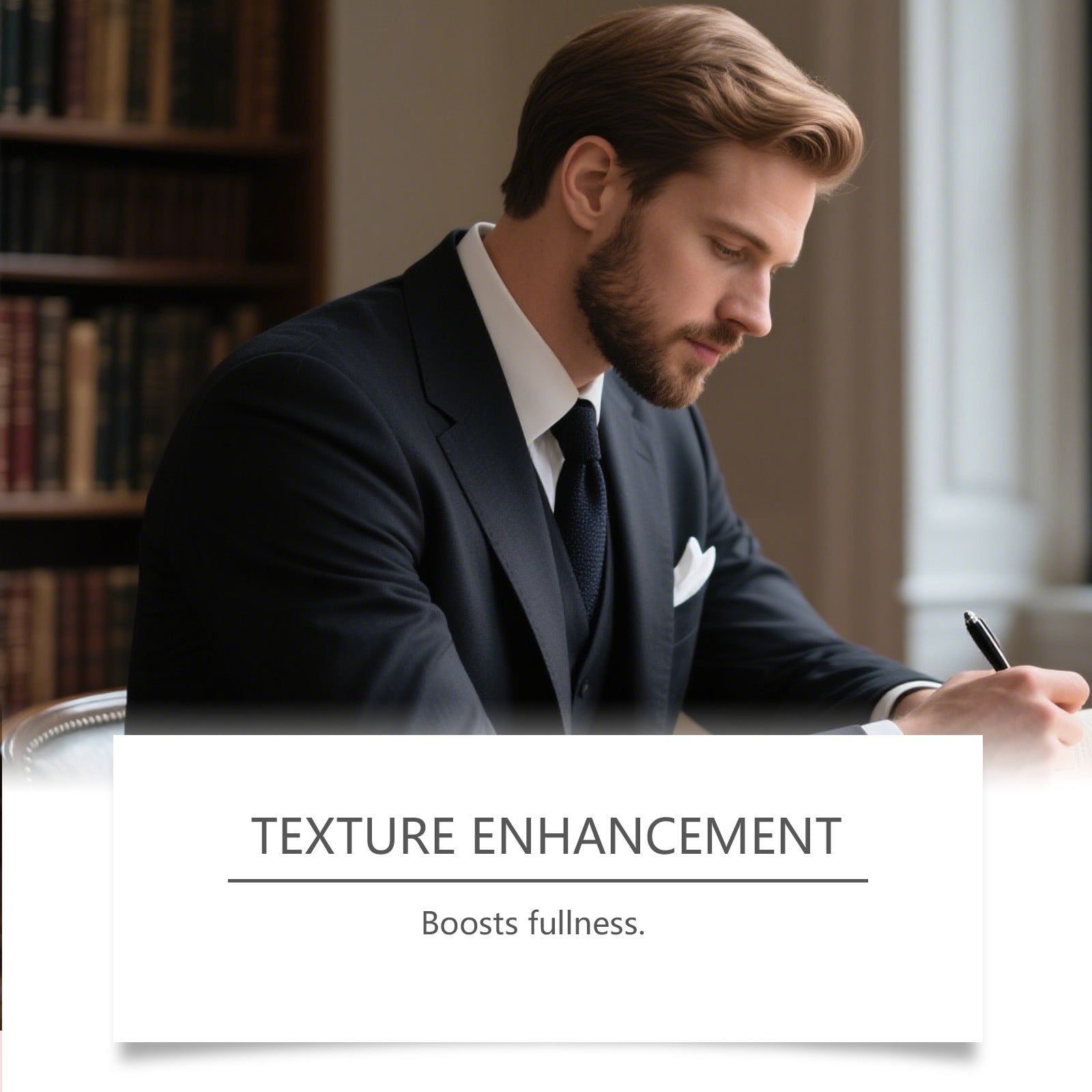 Men's beard balm moisturizing grooming