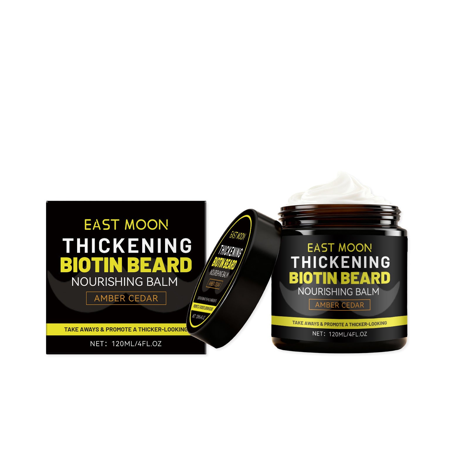Men's beard balm moisturizing grooming