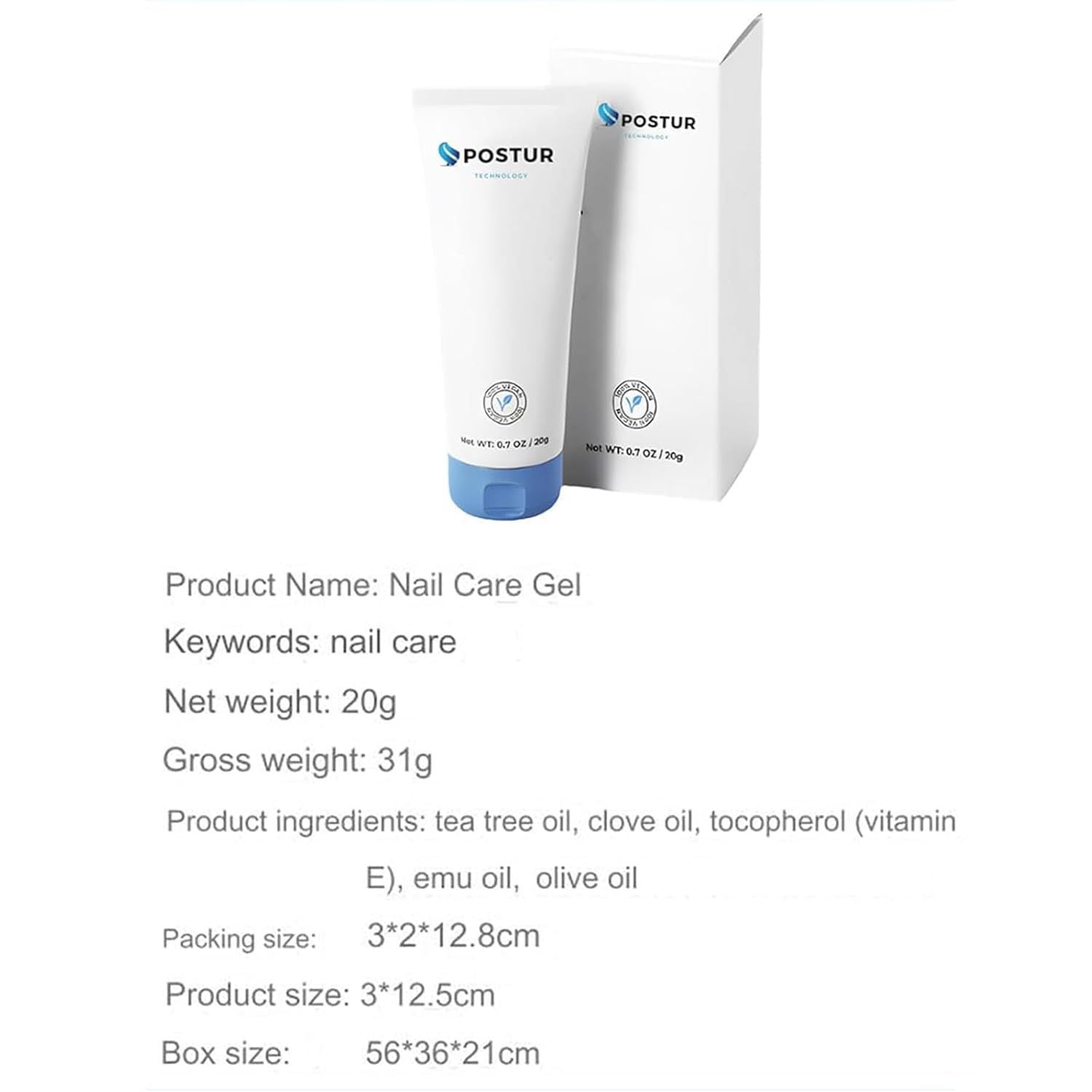 Nail gel care daily manicure