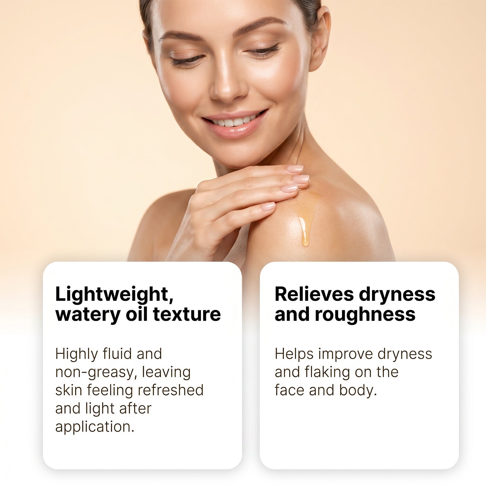 Glow-boosting hydrating skincare oil facial care