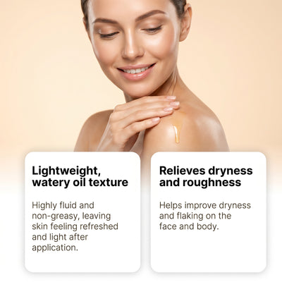 Glow-boosting hydrating skincare oil facial care