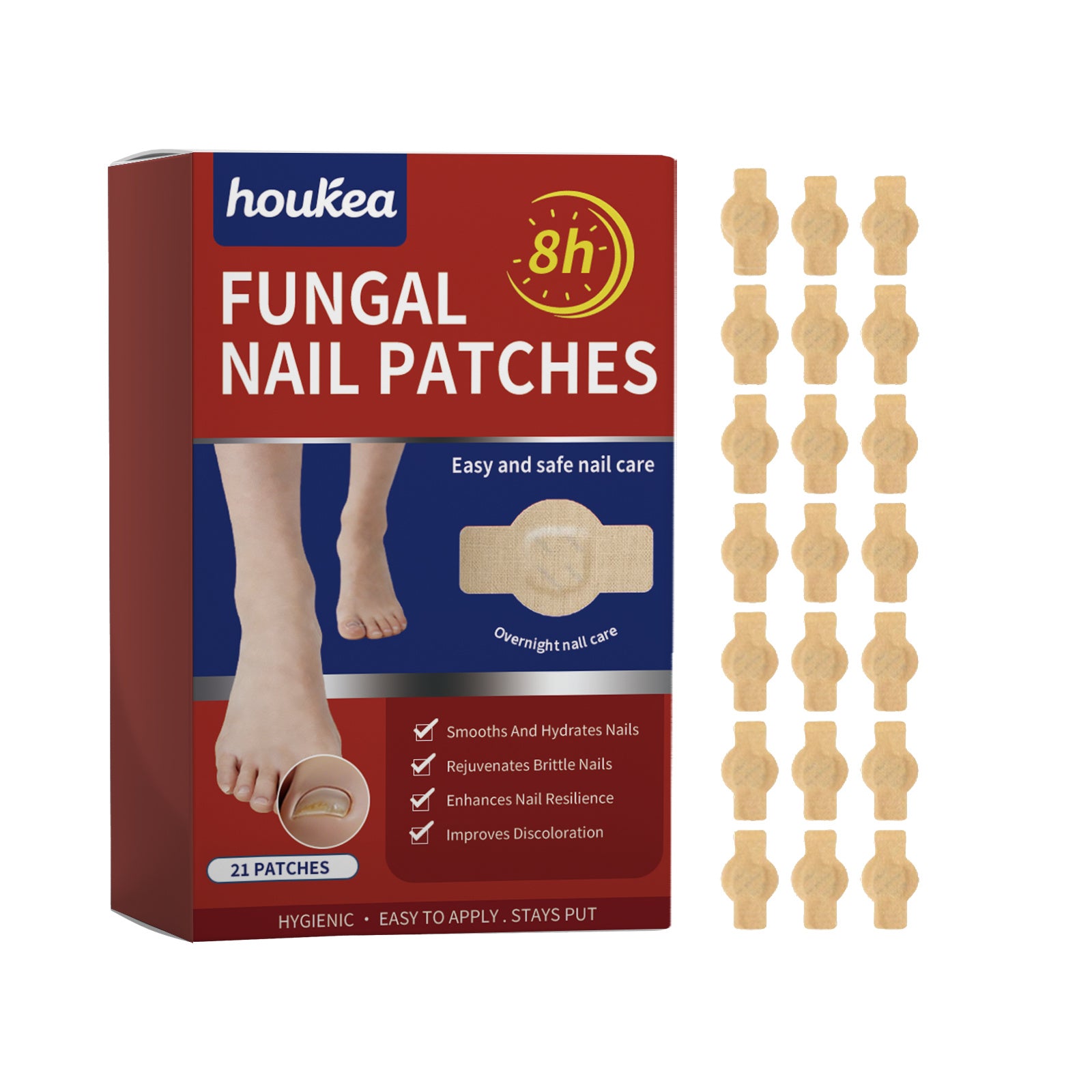 Nail care patch manicure care