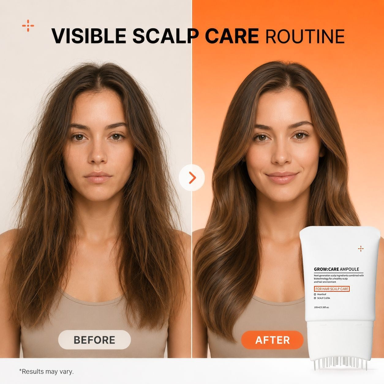 Hair care serum daily grooming