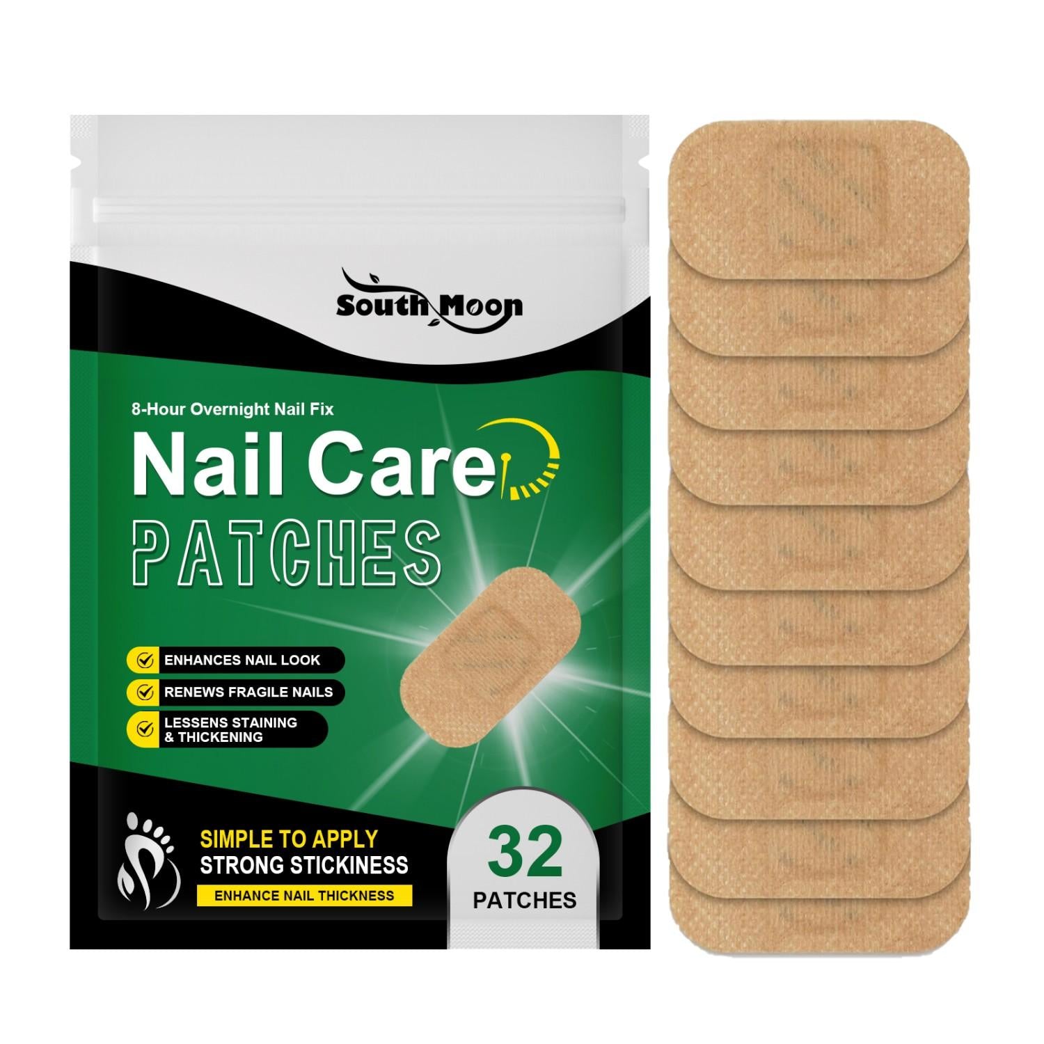 Nail care patches daily nail grooming